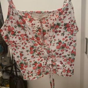 Soft love shack fancy crop top